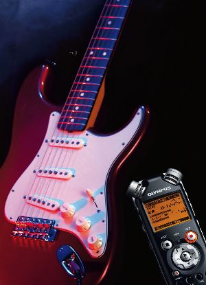 按下放大 Olympus奧林巴斯LS-10 Linear PCM Recorder 數位錄音機 產品照片