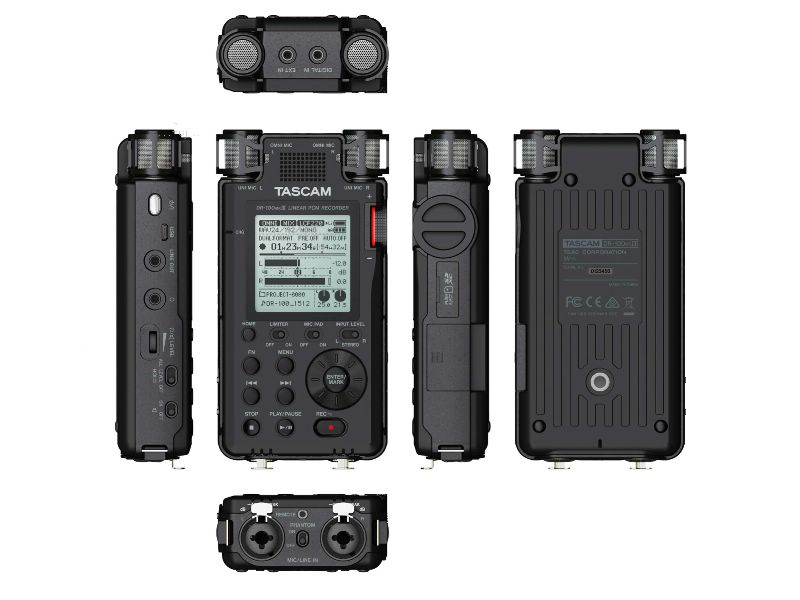 按下放大 TASCAM達斯冠DR-100MKIII線性PCM數位錄音機 產品照片
