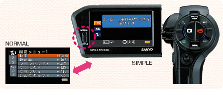 NORMAL/SIMPLE??????����???????????SIMPLE?????????����???????²??��???�ާ@??????�]�p??????�C 